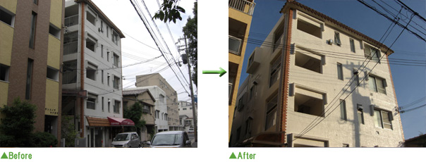 リフォーム施工例 外壁2
